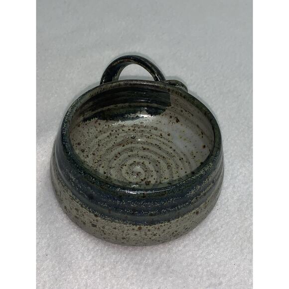 2 Mugs Studio Art Pottery Marked J.P.G. Hand Thrown Abstract Design Stoneware - Picture 9 of 14